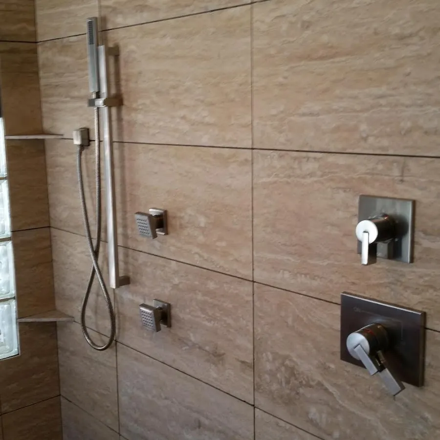 Shower fixture installation for Water Heater Replacement in Gastonia